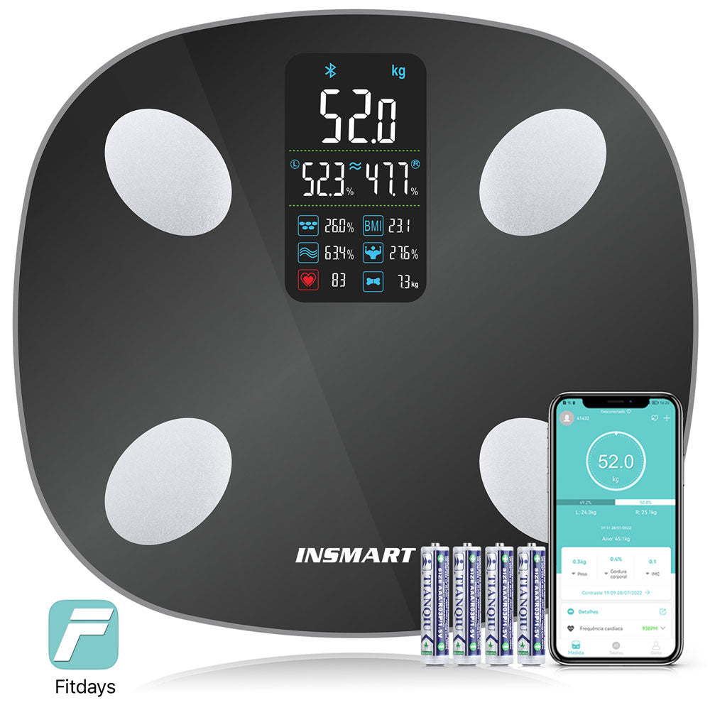 INSMART Smart Weight Scale Digital Body Fat Scales Balance