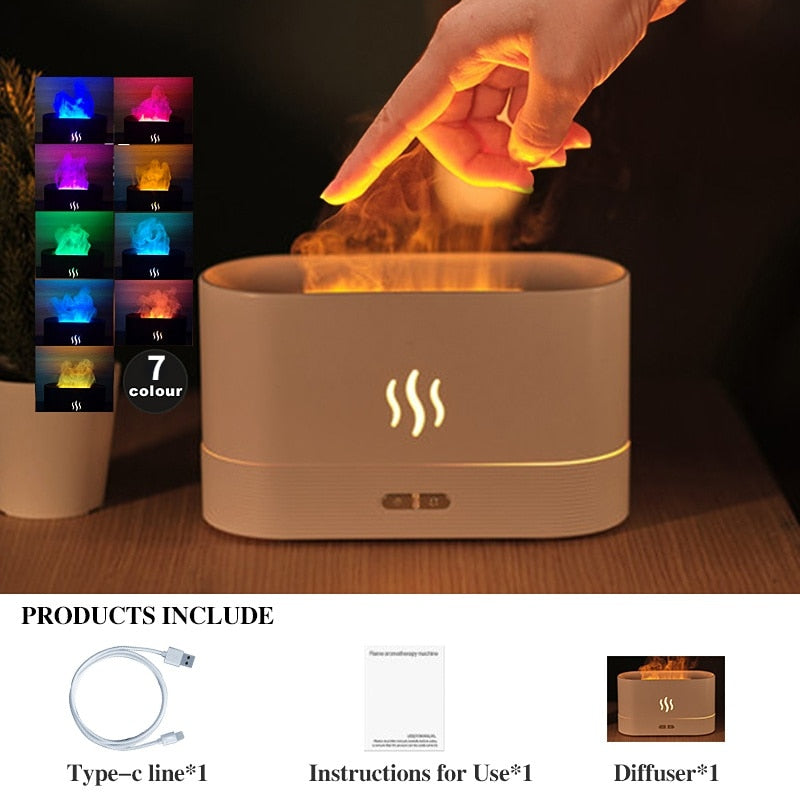 Ale Core Flame Aroma Diffuser Air Humidifier