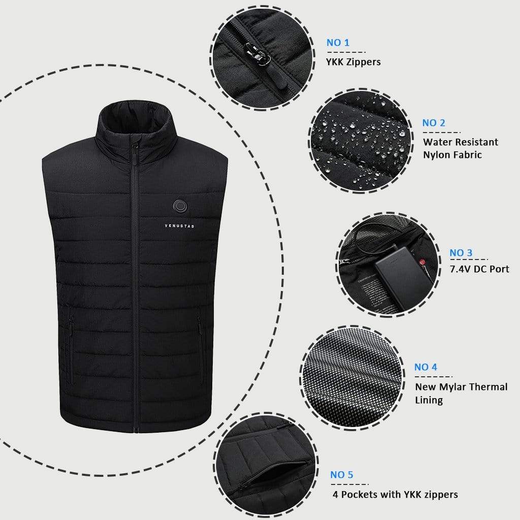 Men's Heated Vest 7.4V